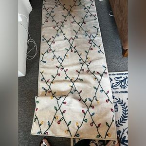 Holiday Lights Creme Runner